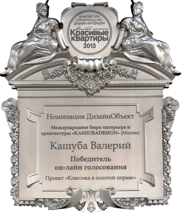 Победитель онлайн голосования "Проект Классика в золотой оправе 2013"